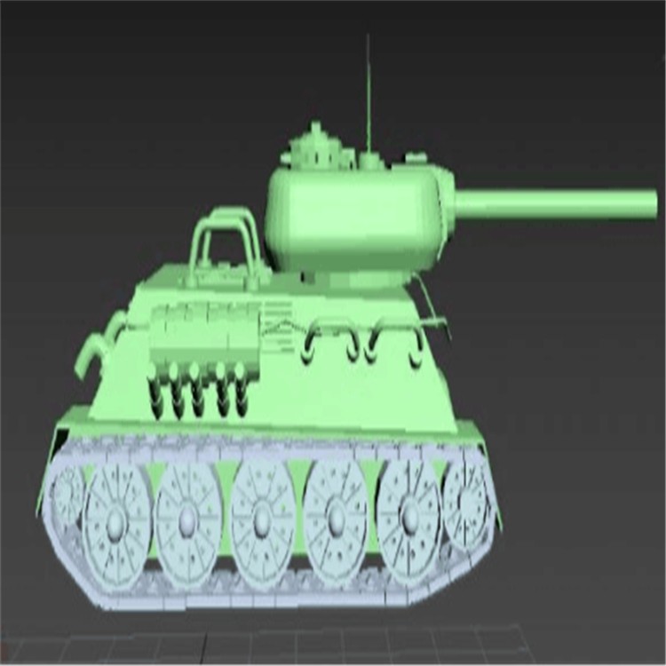 雄关区充气军用坦克模型